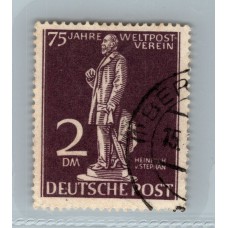 ALEMANIA OCCIDENTAL BERLIN 1949 Yv. 27 ESTAMPILLA FINAMENTE USADA RARA Y DE LUJO 95 EUROS
